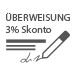 Überweisung mit 3% Skonto