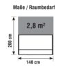 Empfangstresen / Kompakt Theke Bari, weiß – Bild 4